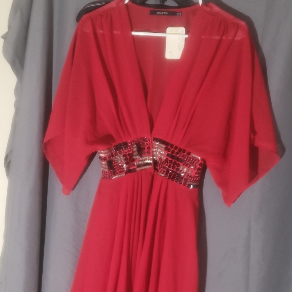 Ark & Co. Red Swim Coverup